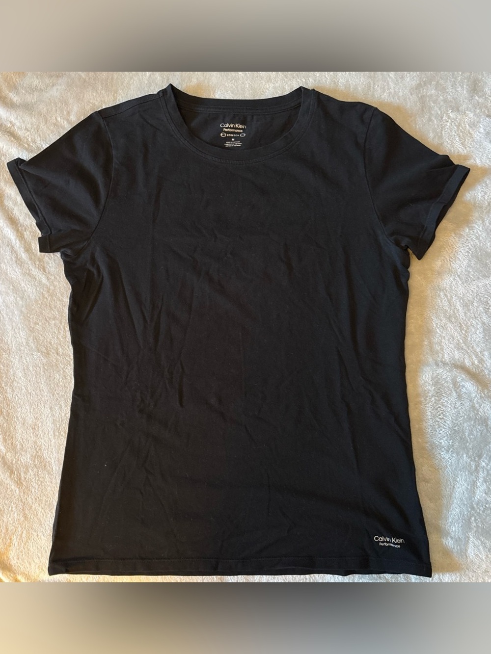Calvin Klein Women’s Black Crew Neck T-Shirt